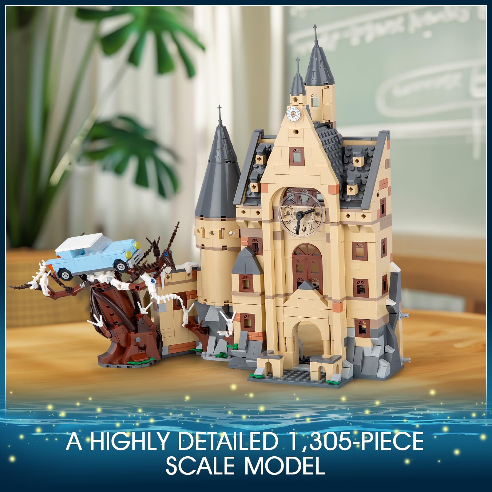 Vziimo Magic Clock Tower Building Set after-sales support ensures missing parts replacement.
