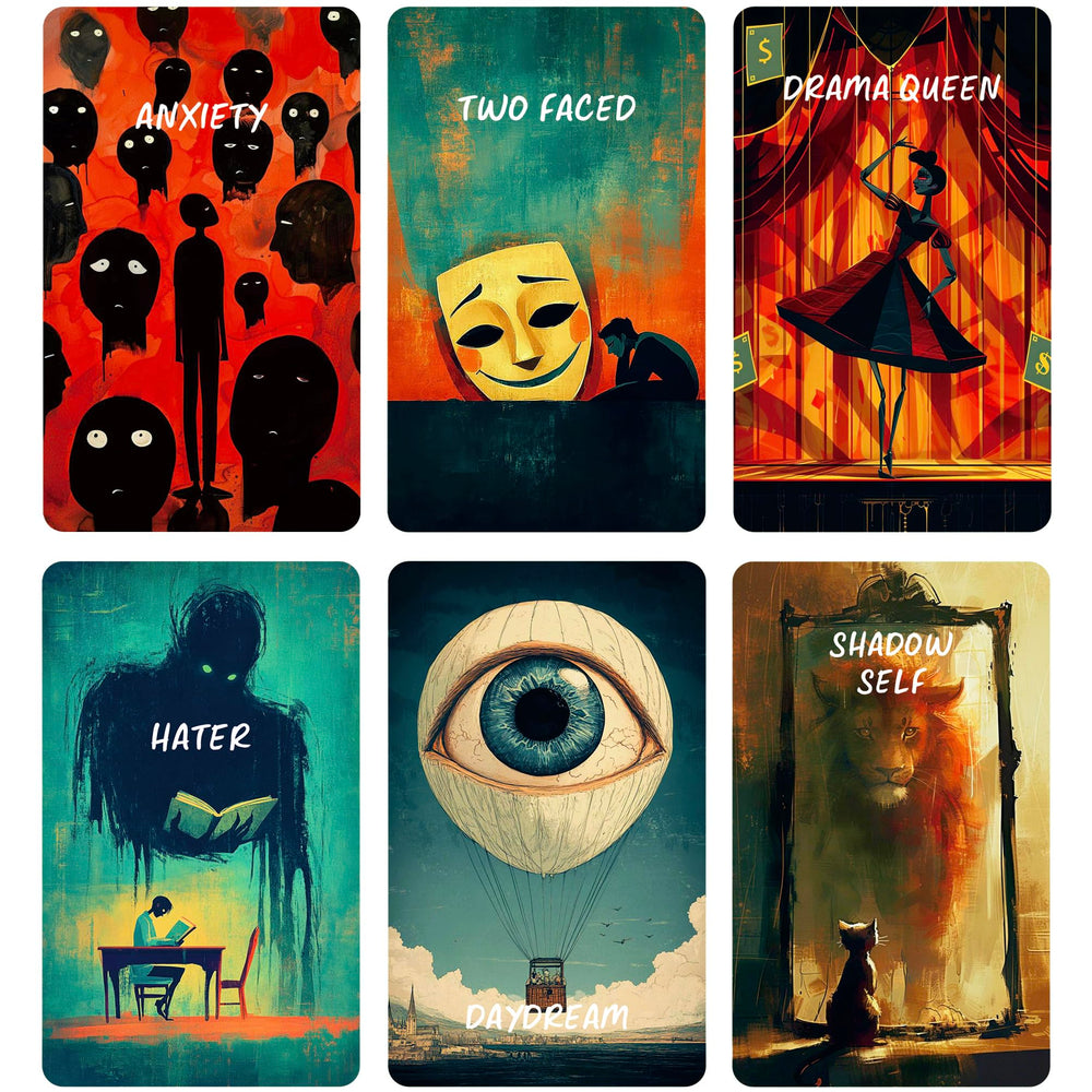 Vzmeiyre Love Career Theme Card close-up shows metaphorical images inspiring new perspectives