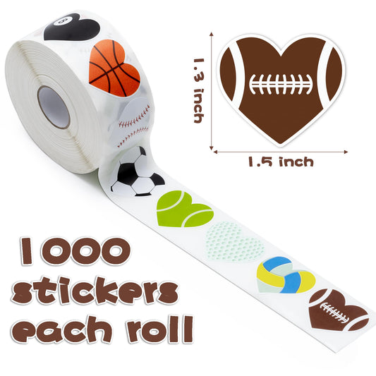 W1cwey self adhesive heart stickers bundle for easy gift wrapping and labeling
