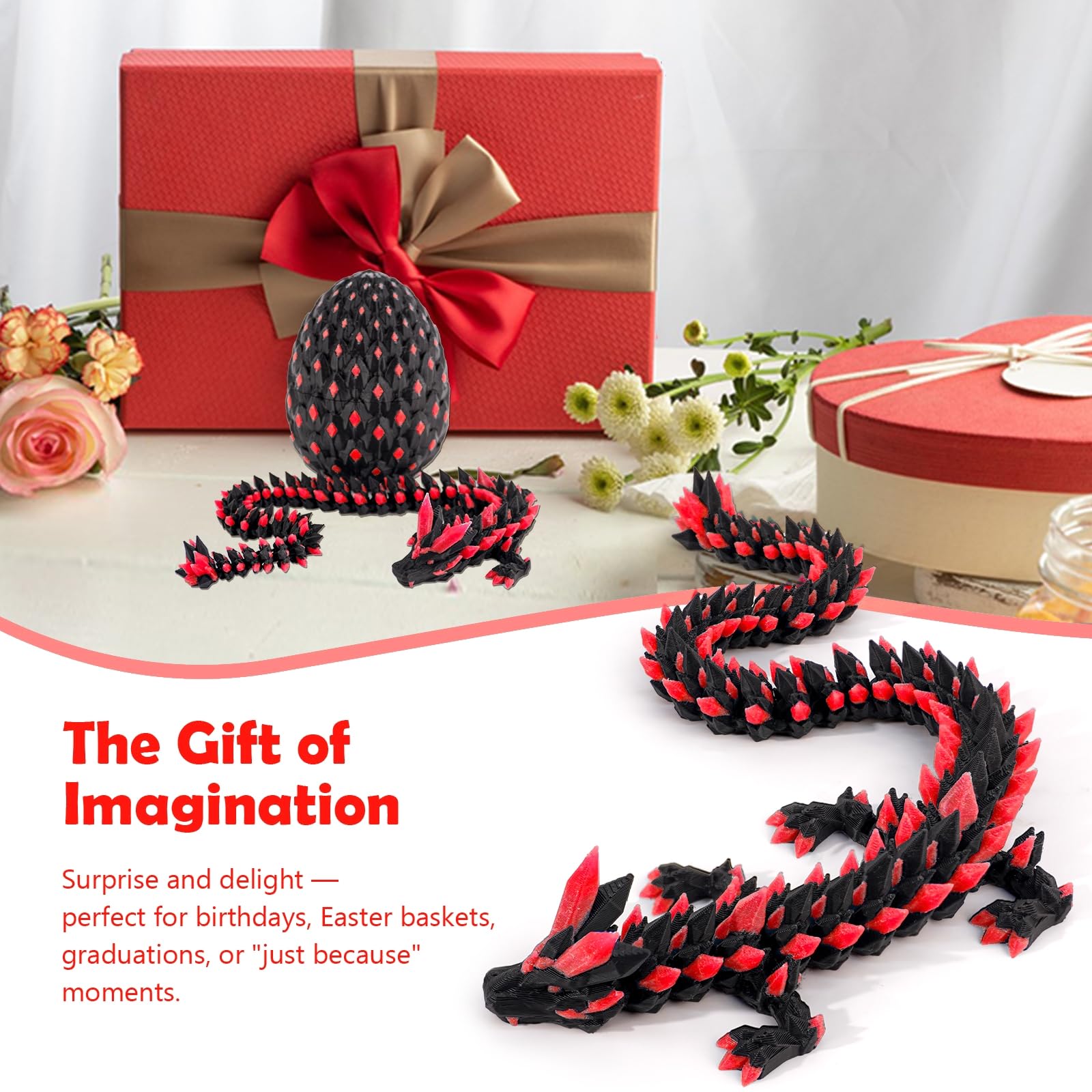 Waaaandefu 12in dragon for display, collection, or gifting.