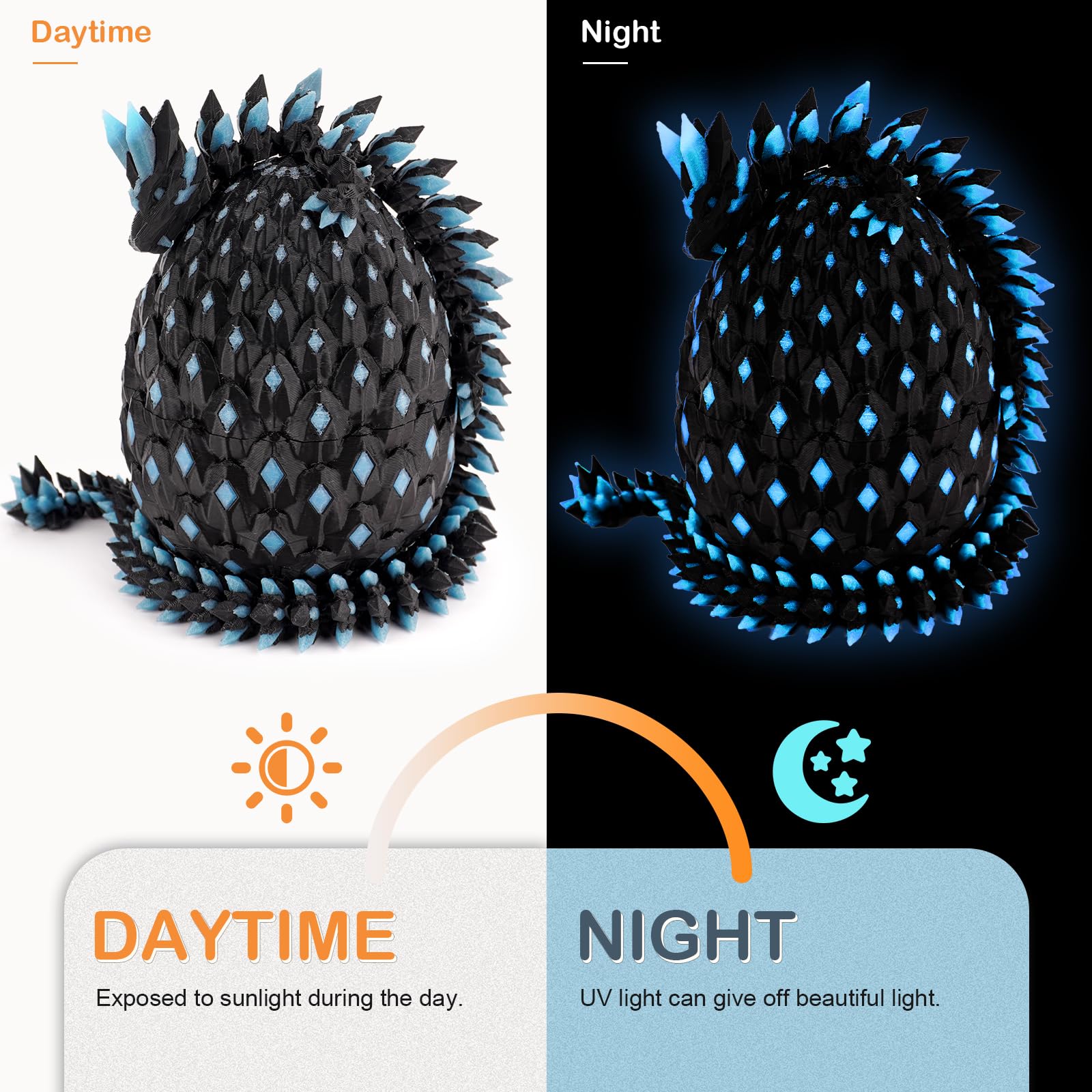 Waaaandefu Dragon Egg Set pairs with the dragon for a cohesive fantasy display