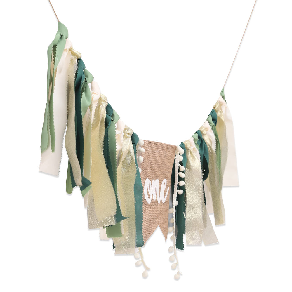 WAUAO Wild One safari party decor banner.