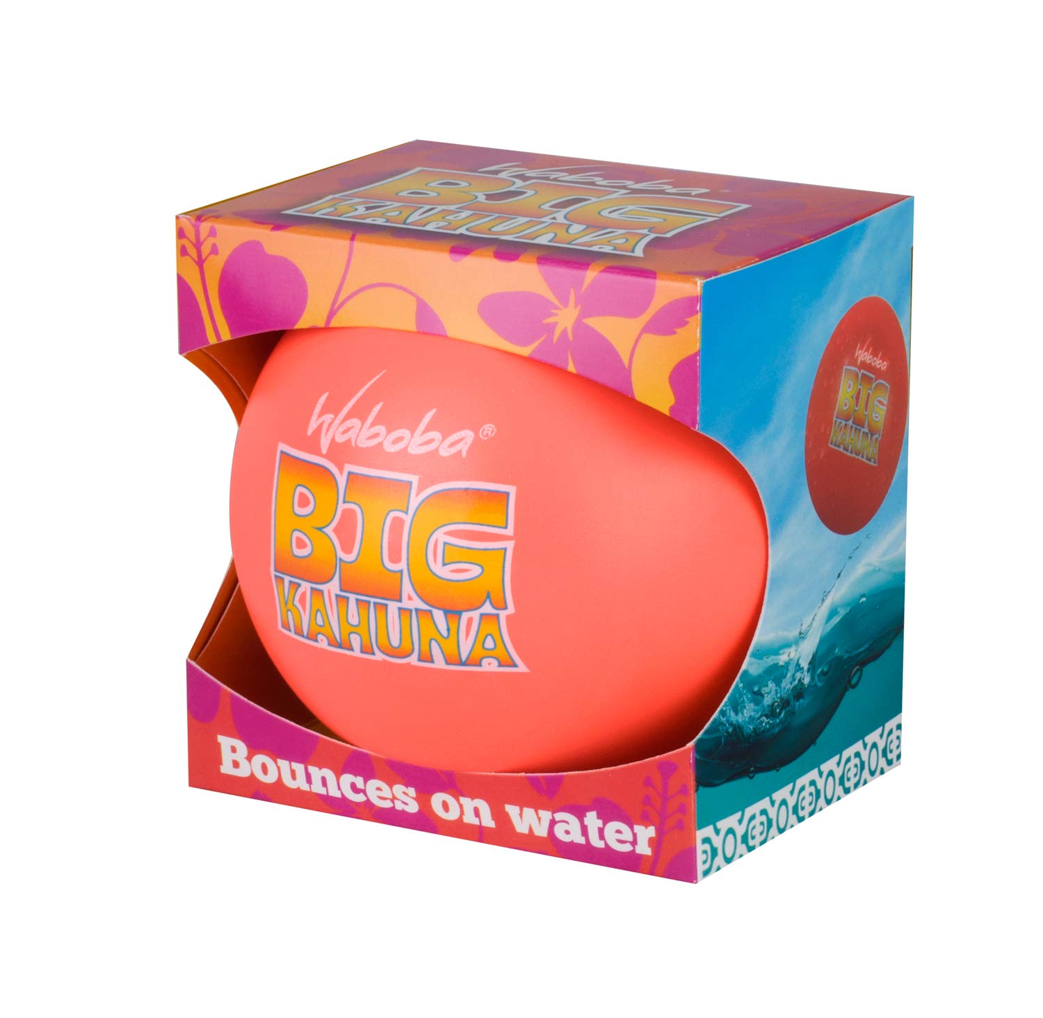 Waboba Big Kahuna's large foam design aids easy catching during play.