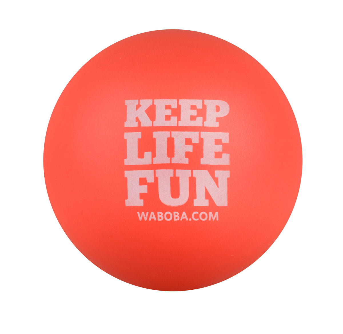 Waboba Big Kahuna skipping over water with a wide bounce, great for pool play.