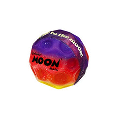 Waboba Gradient Moon Ball shows bright colors and a starry pattern for easy visual tracking