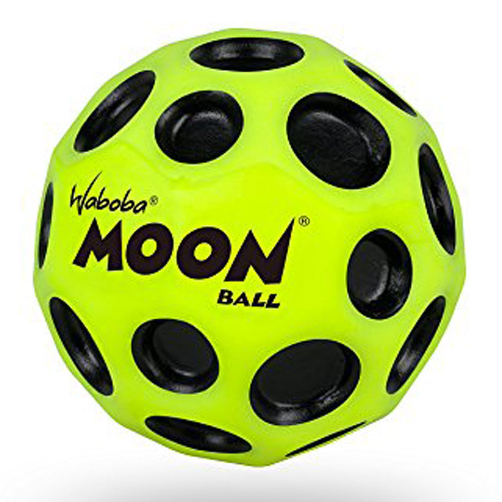 Waboba Moon Ball water-bounce action over waves for summer play.