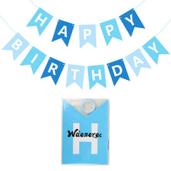 Waenerec Banner flags sized 4.7 by 5.9 inches for custom spacing