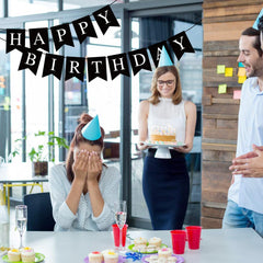 Waenerec banner doubles as a photo backdrop for birthday moments.