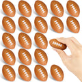Waenerec mini football stress ball close-up showing soft foam texture for tactile focus