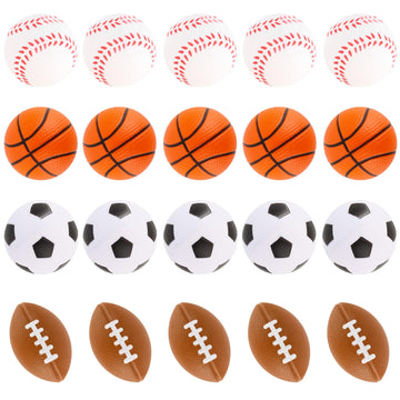 Waenerec mini sport stress ball baseball for hand relief and focus during games