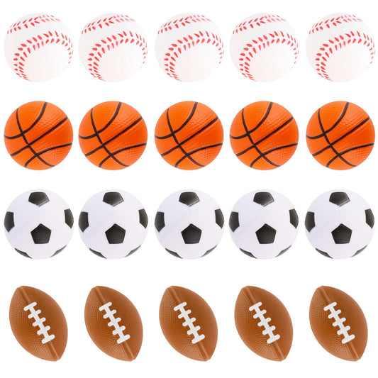 Waenerec mini sport stress ball baseball for hand relief and focus during games