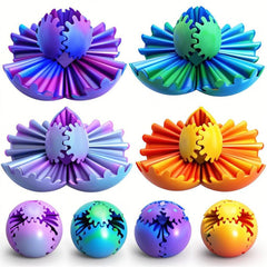 Wagkew gear ball 2.6-inch spin action for focus and fidget calm.