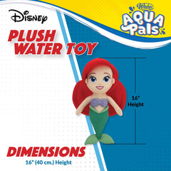 WAHU Ariel plush measures about 16 inches for easy handling by kids