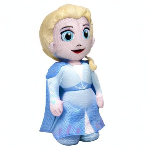 Disney Princess Elsa familiar to kids during water games.