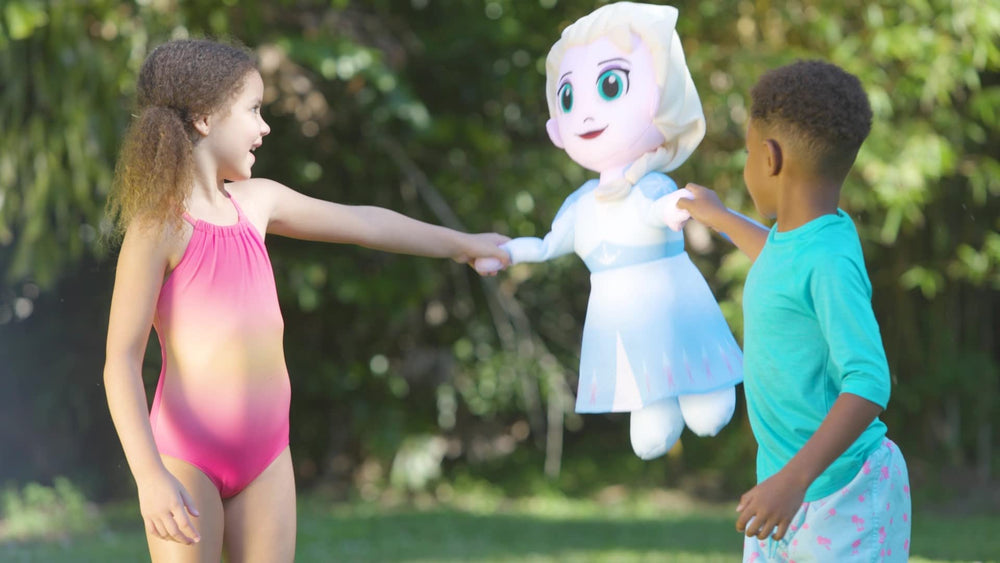 WAHU Aqua Pals Elsa plush for bath time, soft and engaging