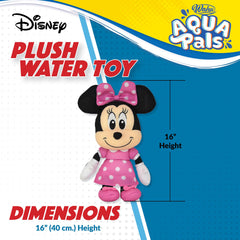 WAHU Aqua Pals Minnie Mouse is lightweight and buoyant for water play.