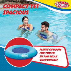 WAHU Hydro Pod measures 21 inches for spacious seating.