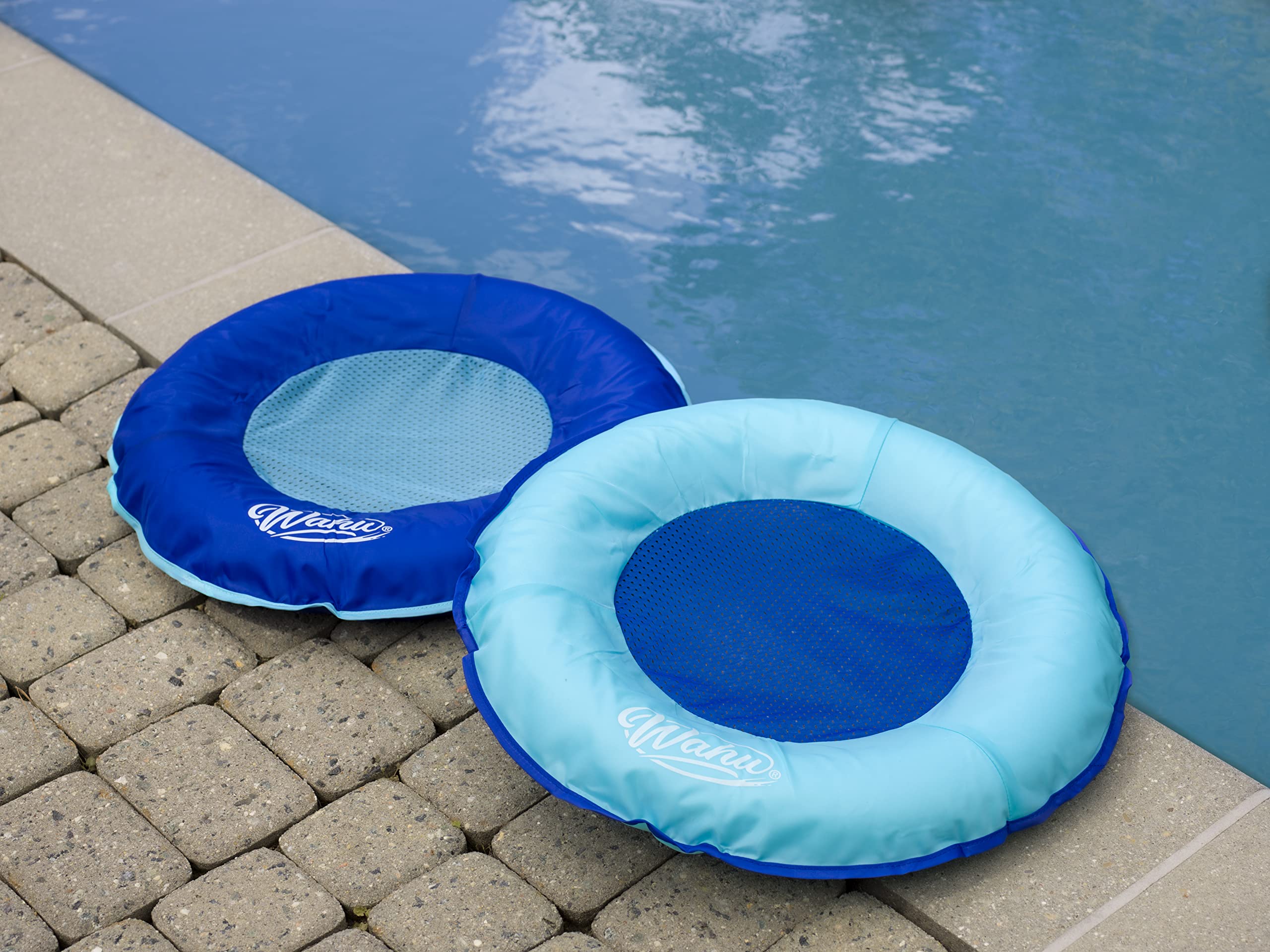 WAHU Hydro Pod saddle position offering versatile support during lake adventures.