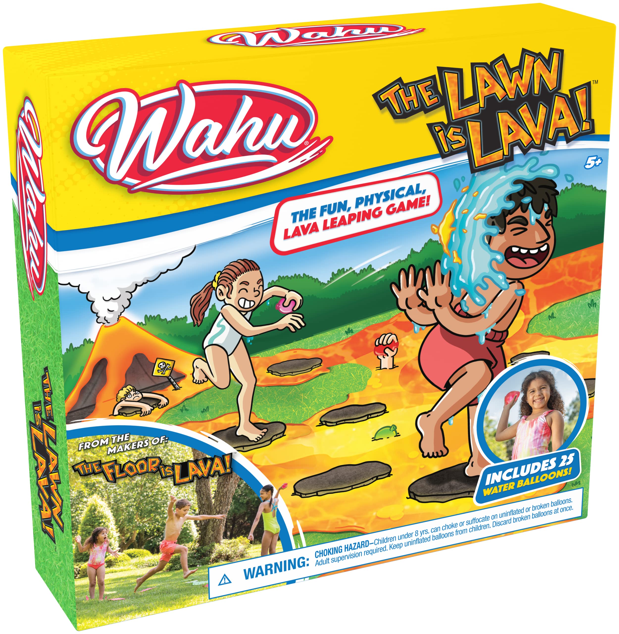 WAHU Lawn is Lava at the beach or pool for versatile use