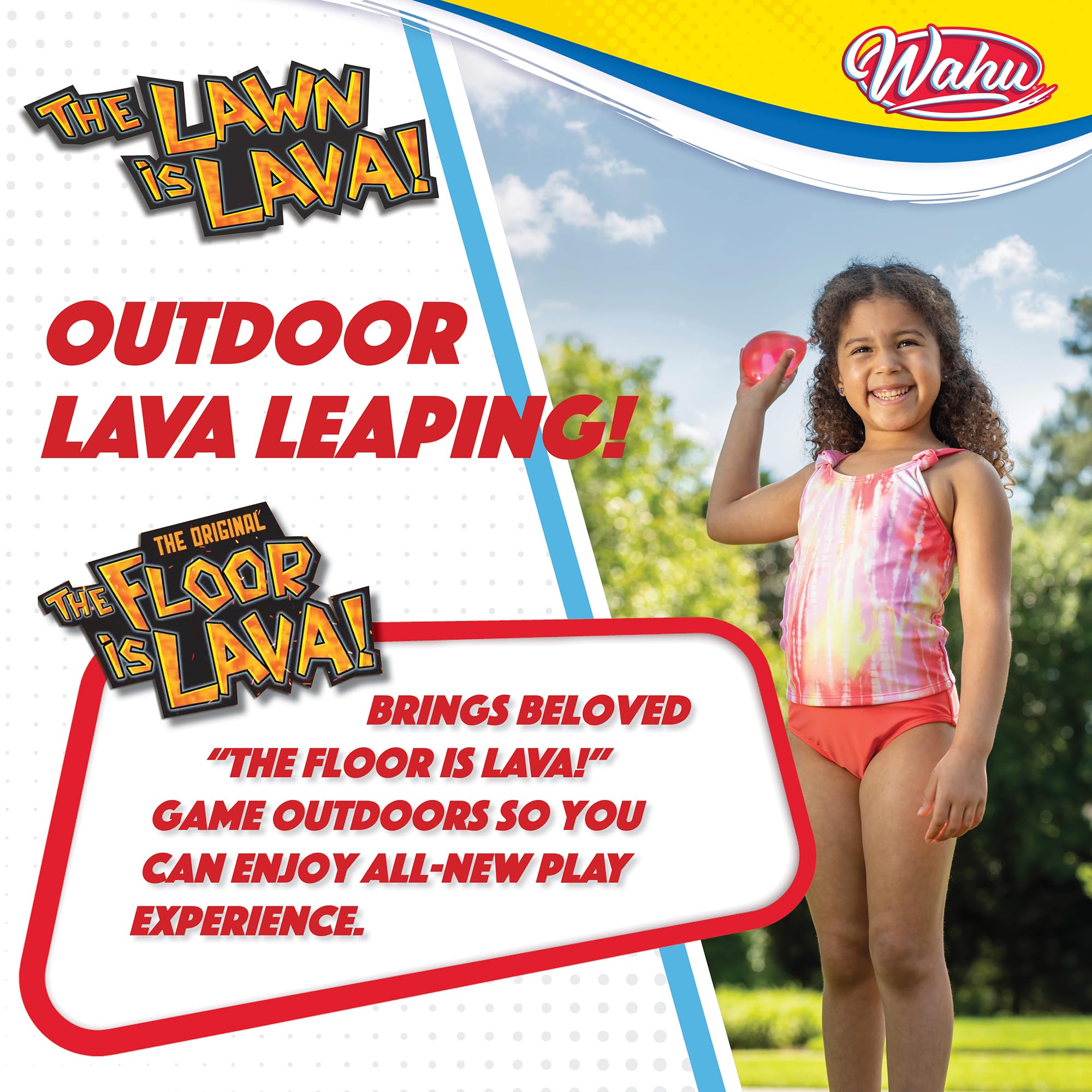 WAHU Lawn is Lava water balloons ready for splashy backyard fun