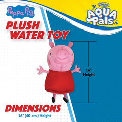 WAHU Peppa Pig plush encourages imaginative play indoors and outdoors.