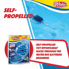 WAHU Sea Gliders Adjustable fins enable spirals and boomerangs for varied play.