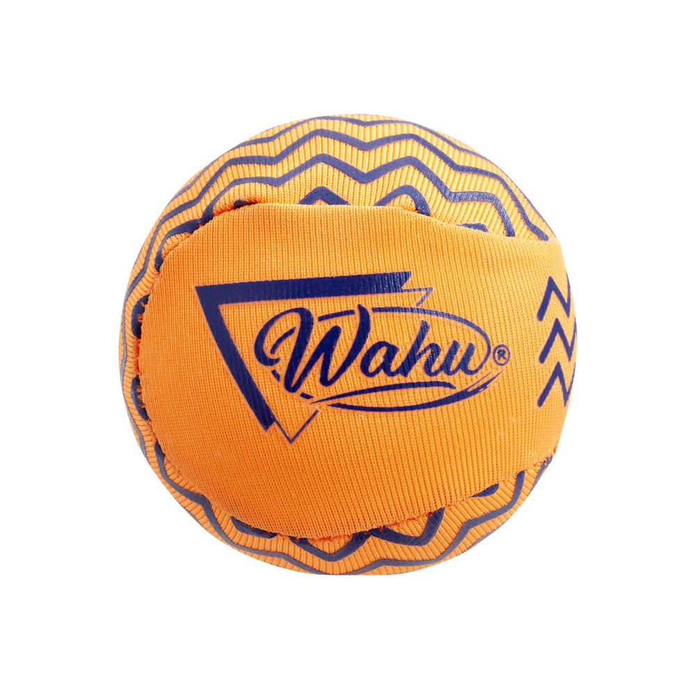Wahu Super Grip Skimball skipping across water for fun