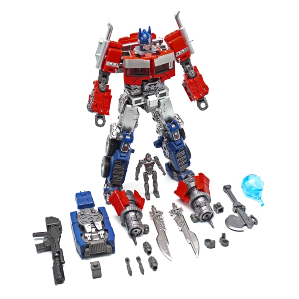 WAIKYTOY deformation truck-to-robot shows form conversion in action.