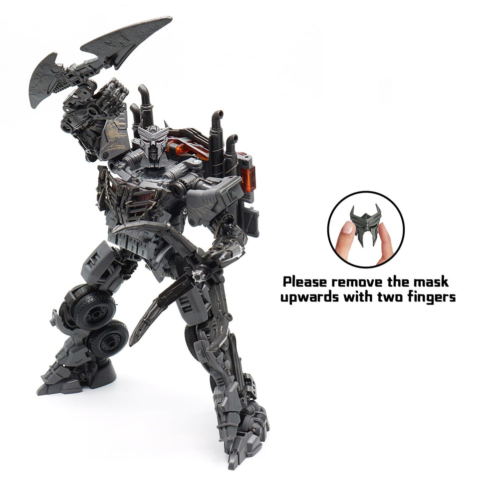 WAIKYTOY deformation robot mode shows poseable action poses.