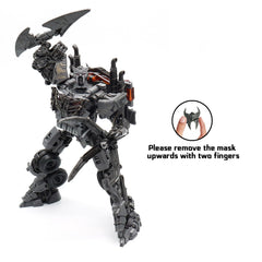 WAIKYTOY deformation robot mode shows poseable action poses.
