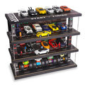 Waivvy display case for Hot Wheels with LED lights highlighting your 1:64 diecasts