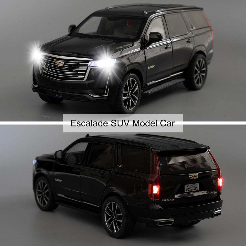 WAKAKAC Toy Car Escalade pull-back action provides effortless forward movement.
