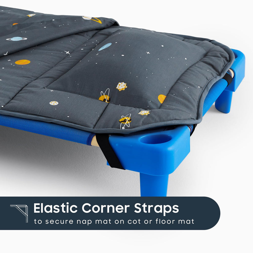 Wake In Cloud 100% cotton fabric for soft, durable nap time comfort.