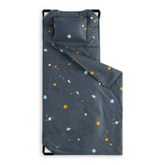 Wake In Cloud cot nap mat with stars space design for nap time and imagination.