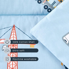 Wake In Cloud machine-washable nap mat keeps care simple after daily use.