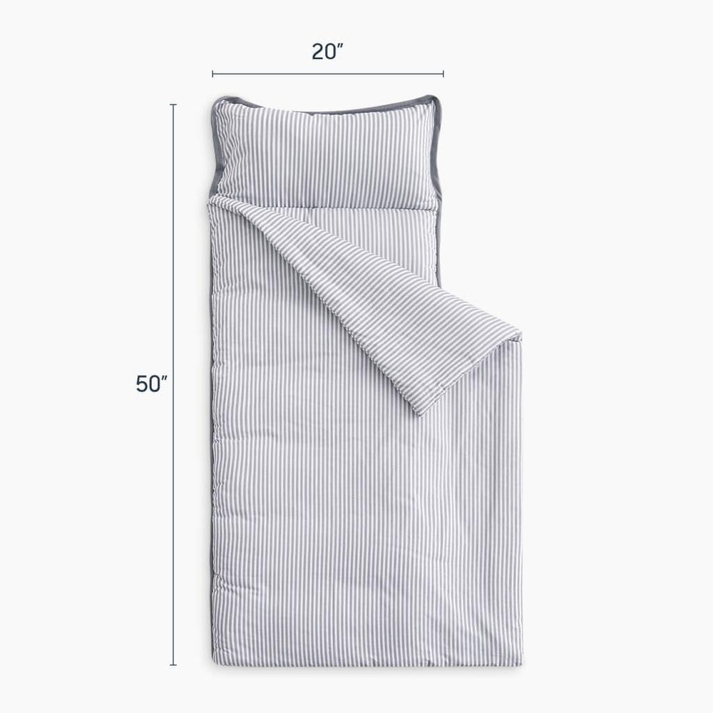 Wake In Cloud nap mat roll-up with handle for easy transport