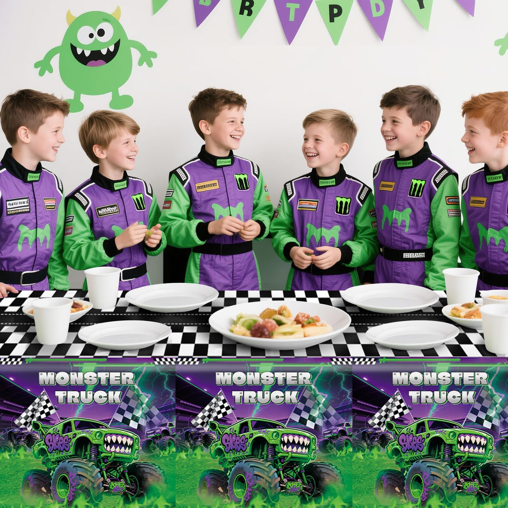 Wakeys birthday party table cover simplifies cleanup and decor setup.