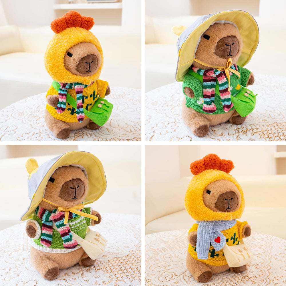 WAKSUN Capybara Plush outfits collection for creative styling.