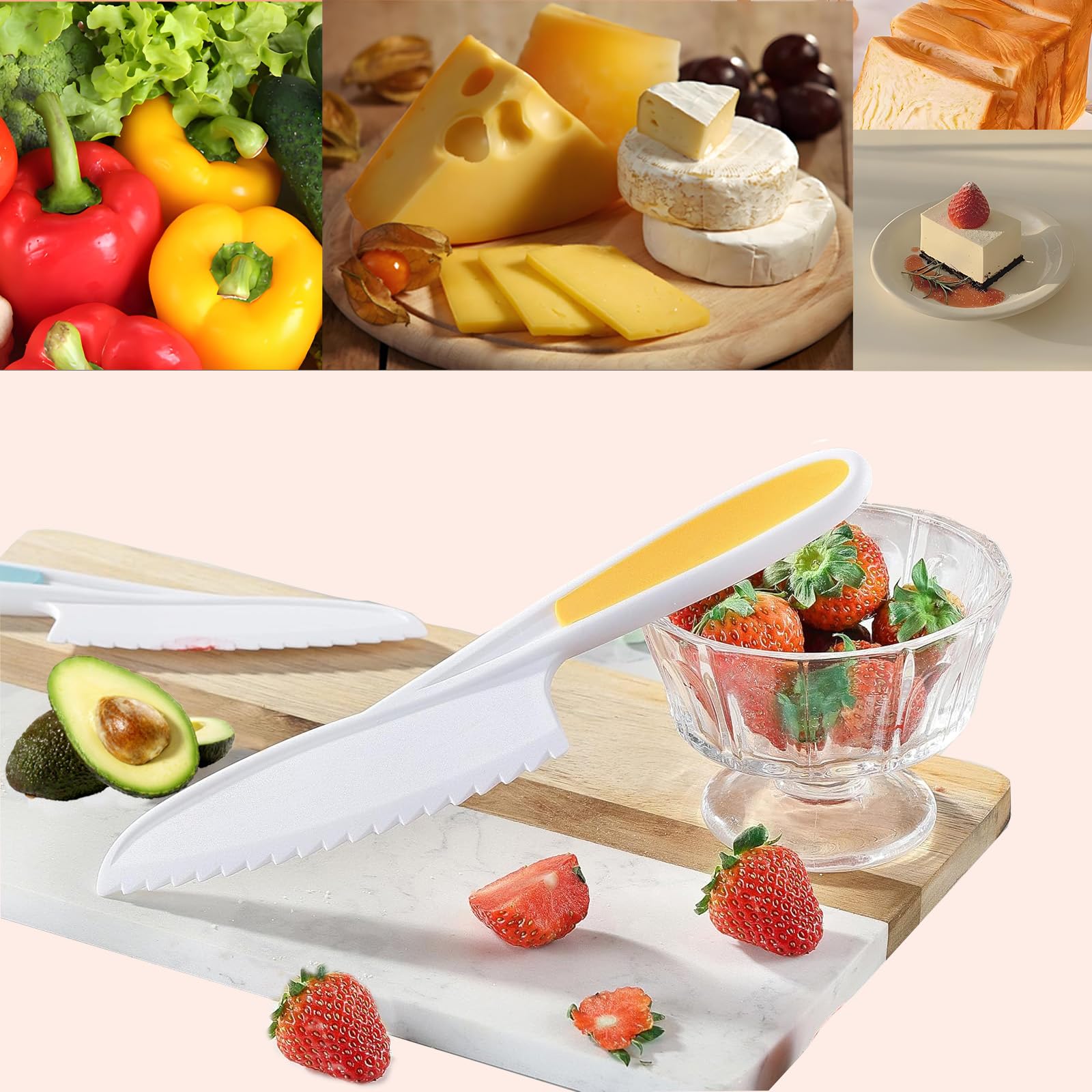 WALAWALA 4PCS Kids Knife Set supports early learning with hands-on practice and age-appropriate tools
