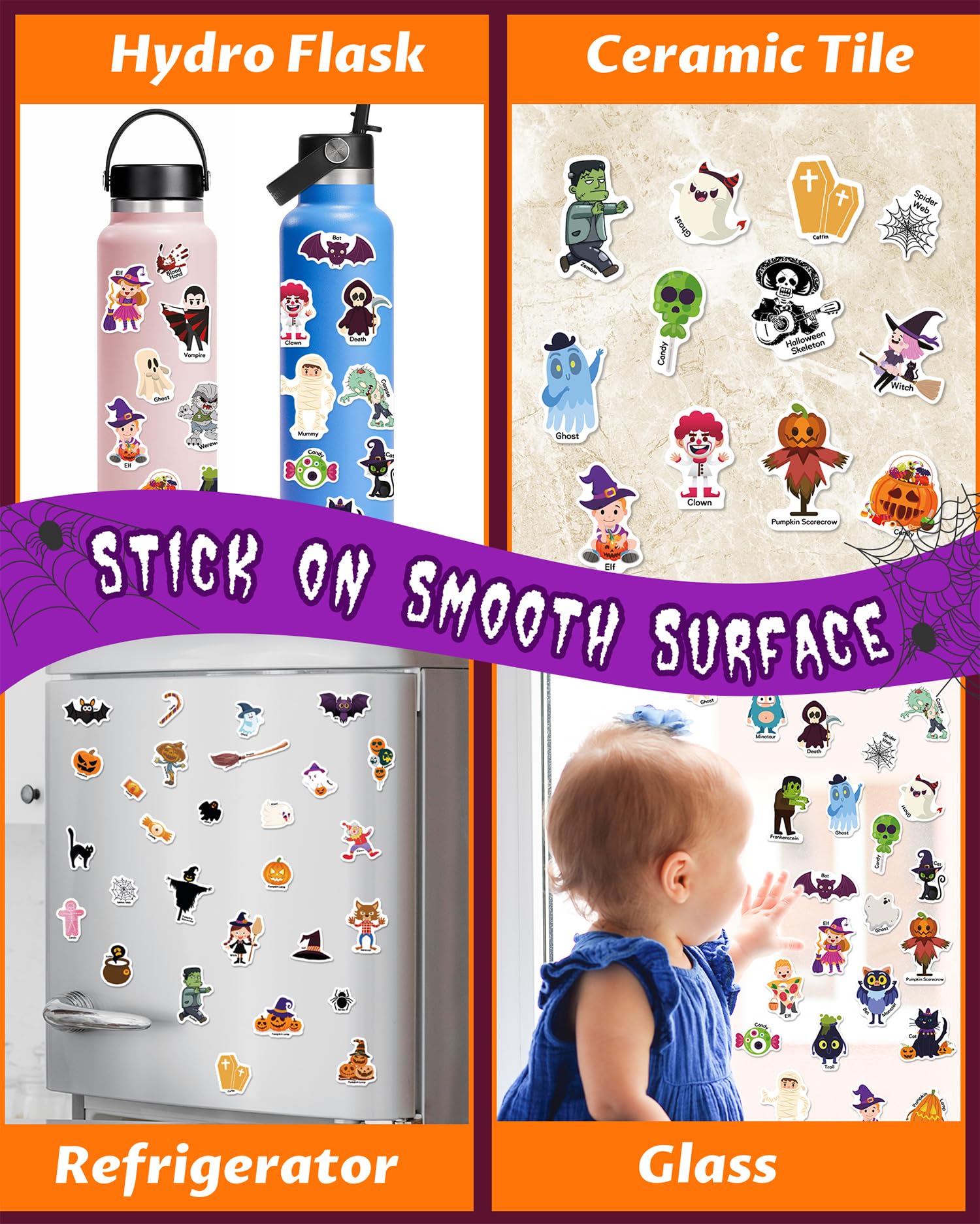Walenced 72 piece dual theme Halloween pack boosts early vocabulary through play
