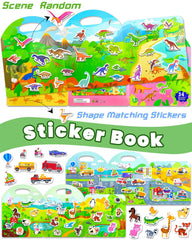 Walenced animals sticker pack invites imaginative play with bright animal characters.