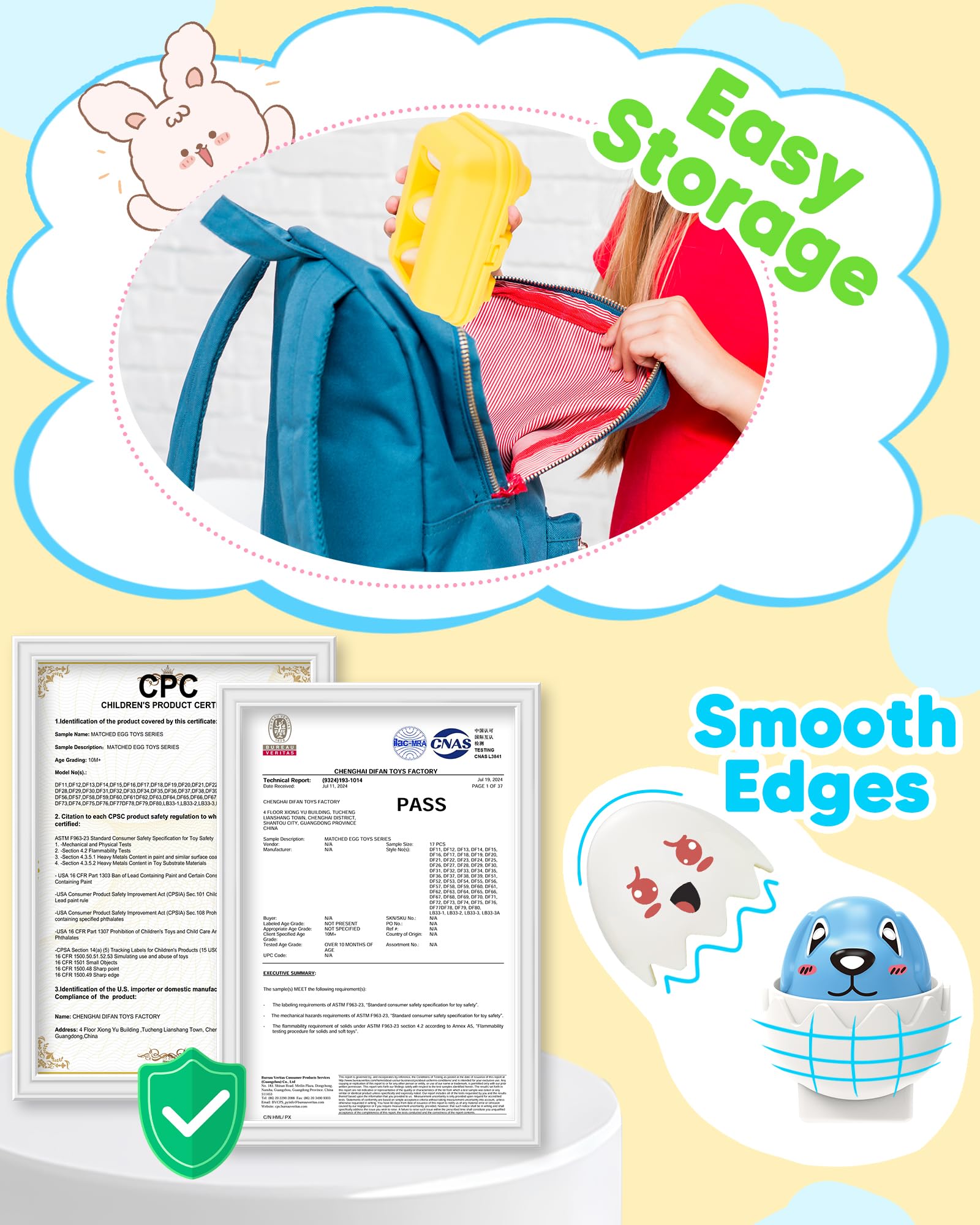 Walenced Easter egg toys make a great gift idea for baskets