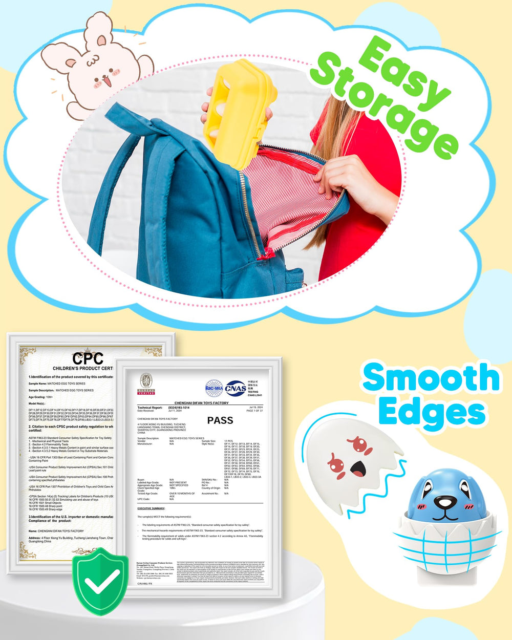 Walenced Easter egg toys make a great gift idea for baskets