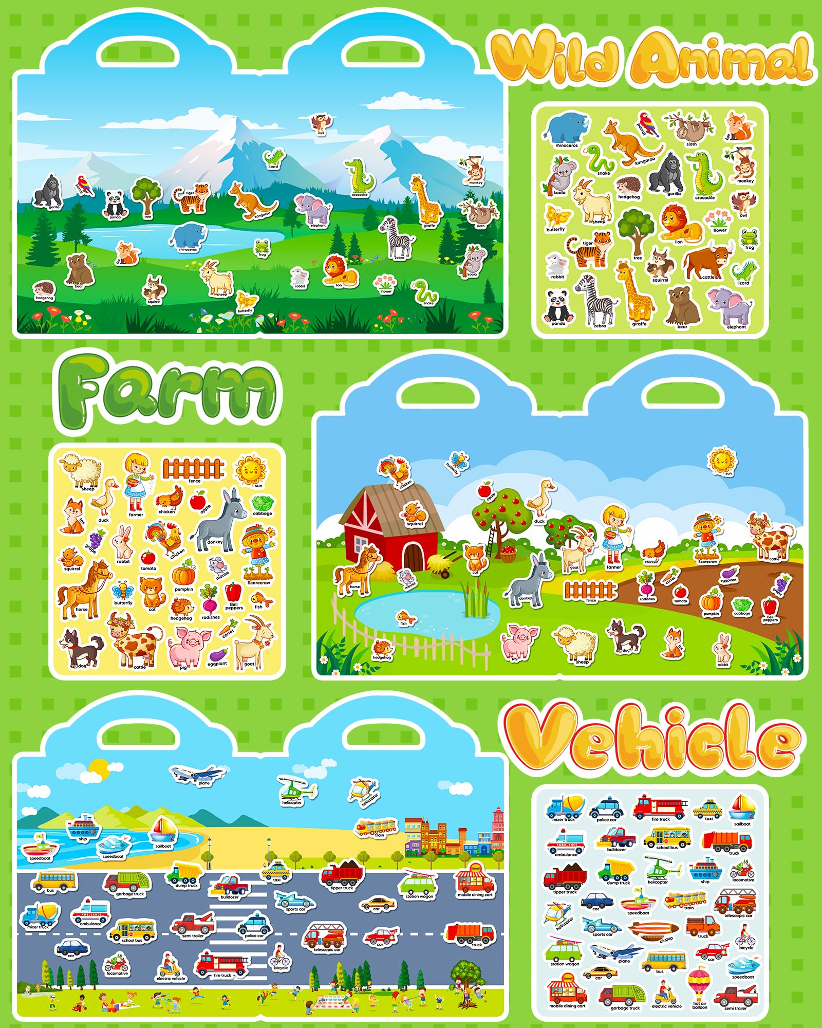 Walenced six-theme design offering varied play experiences for early learners.