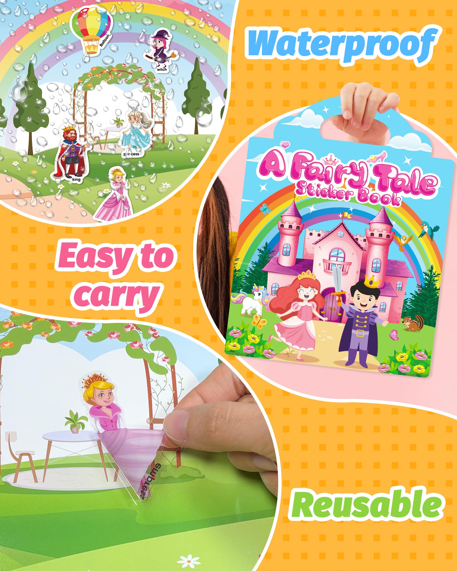 Walenced learning through play, toddlers building words and coordination with stickers.