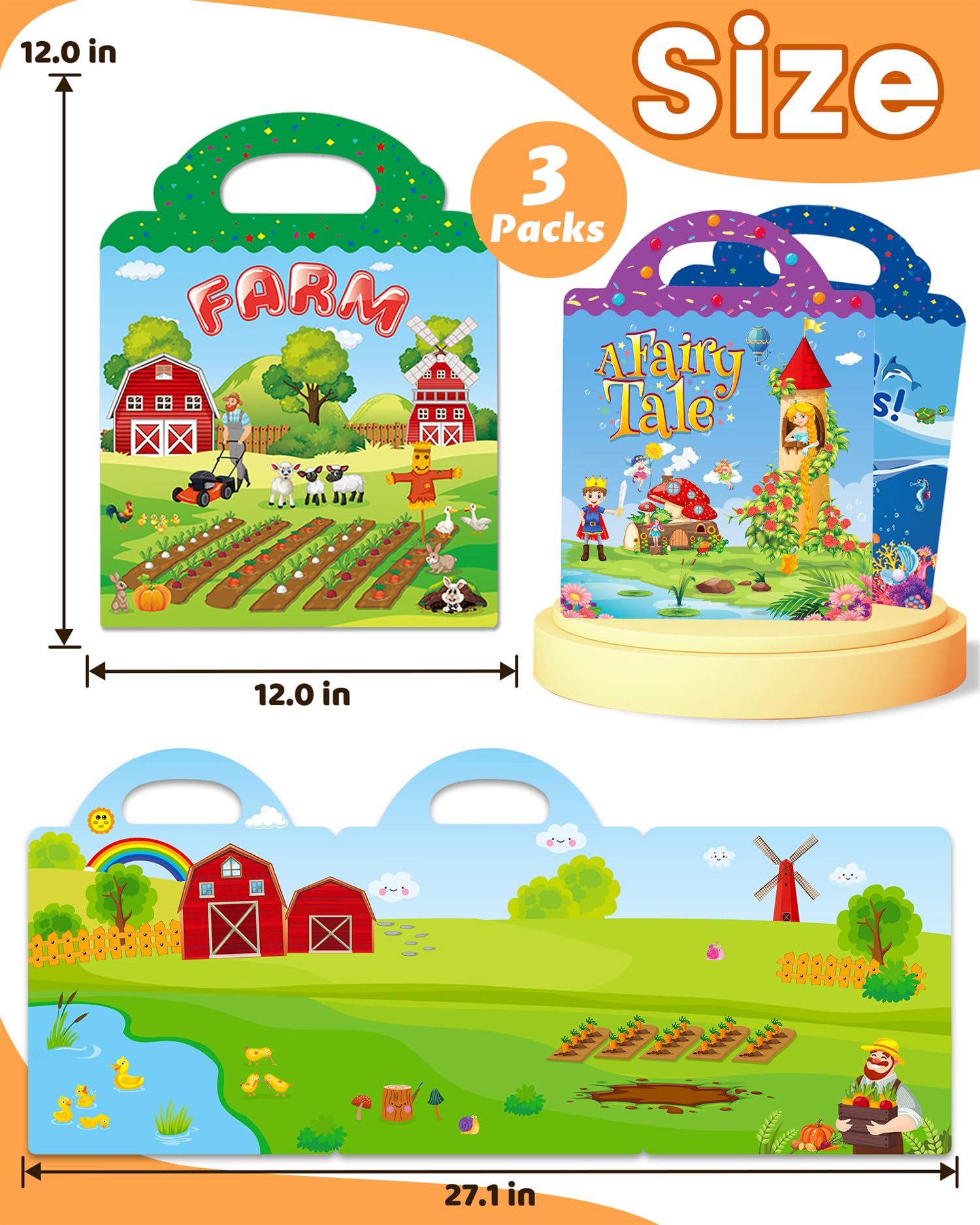 Walenced toddler sticker book makes a thoughtful gift for birthdays and holidays