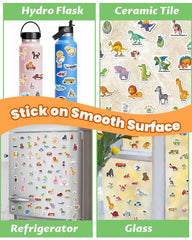 Walenced travel-friendly sticker book fits bags for car journeys.