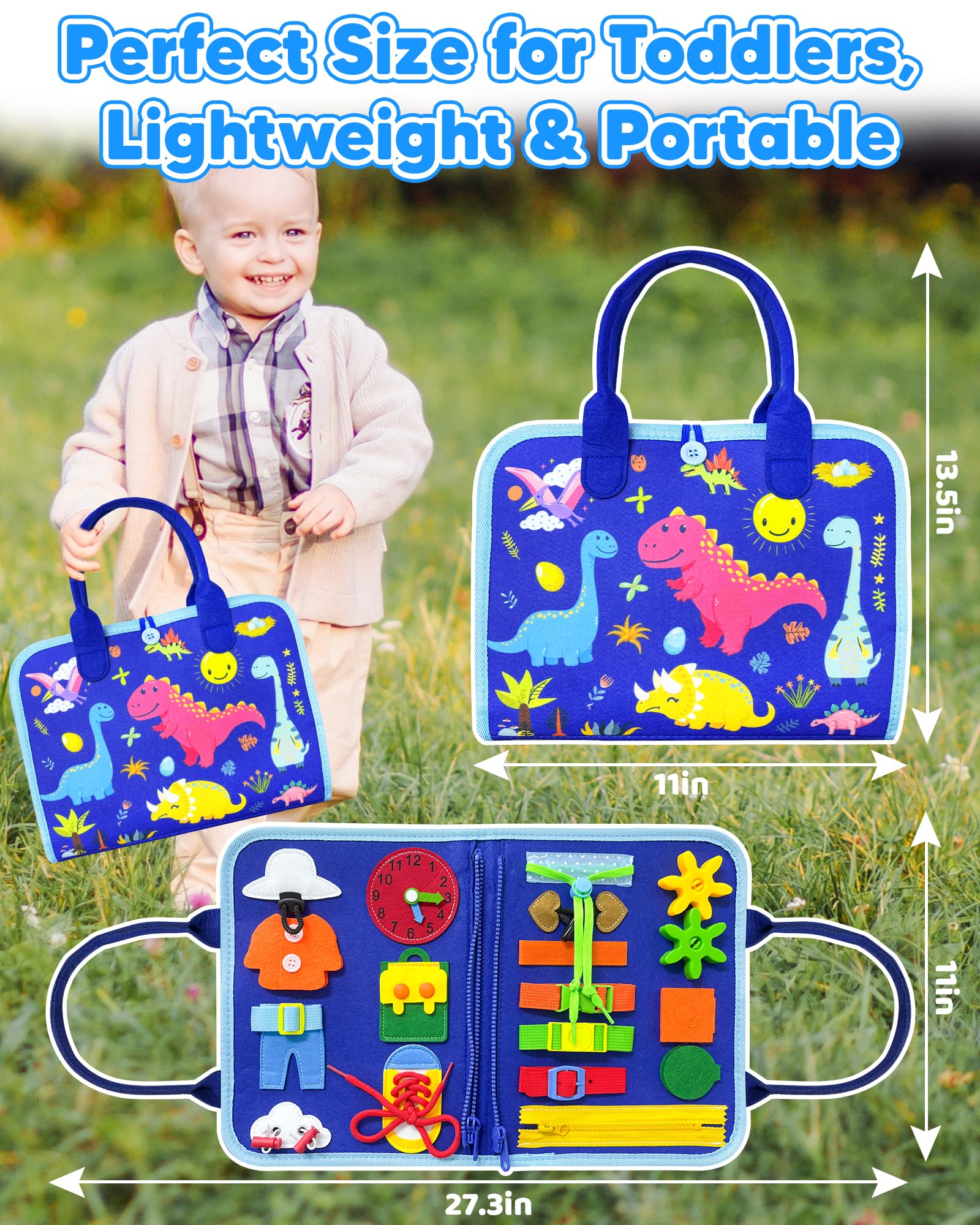 Walenty Busy Board makes a thoughtful gift for curious toddlers.