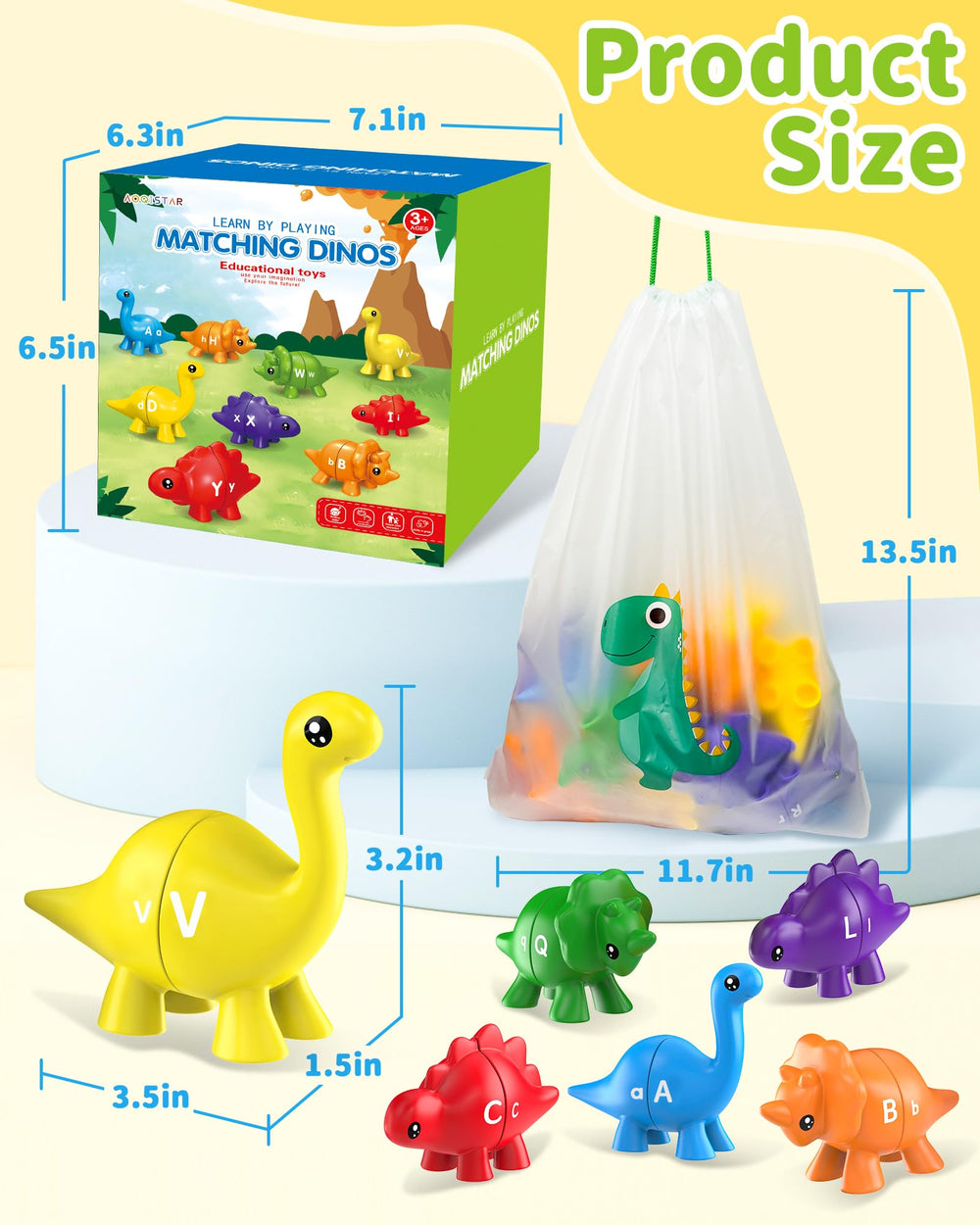 Walenty toddler-friendly educational toy makes a thoughtful gift for birthdays or back to school.