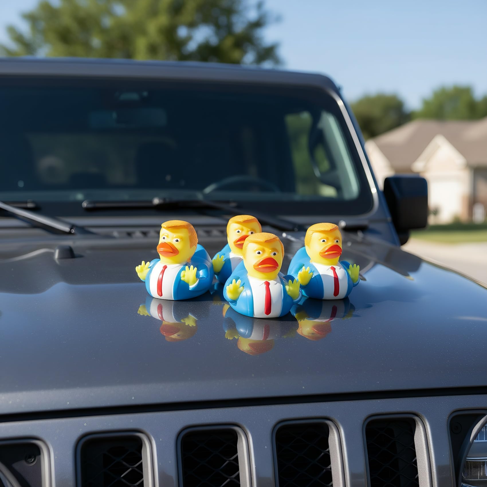 Waliah rubber ducks kid-friendly-toy supports imaginative bath play and decor ideas